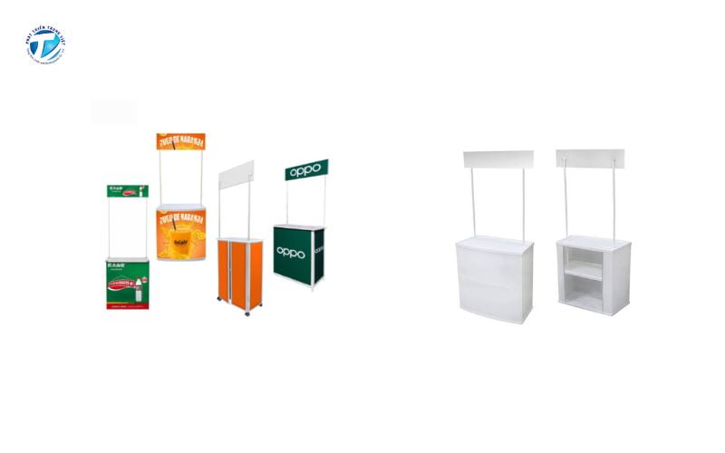 Mua quầy booth bán hàng nhựa gấp gọn tại Phát Triển Trung Việt